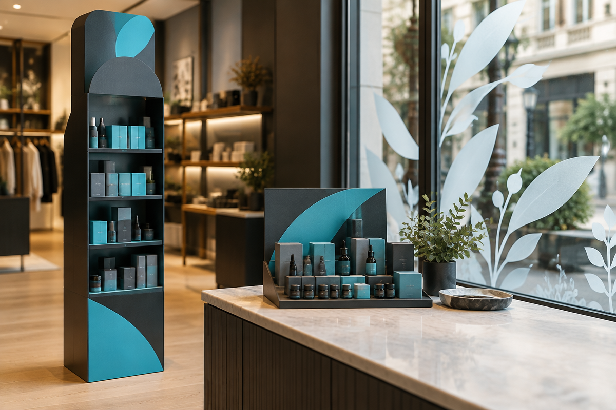 Materiali POP e visual merchandising personalizzati